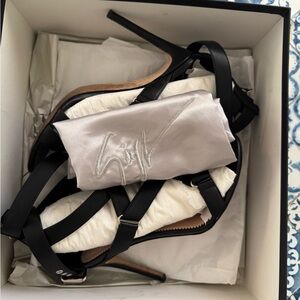 Giuseppe Zanotti Black Heels with Straps